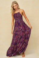 Maaji Batik Floral Lila Dress
