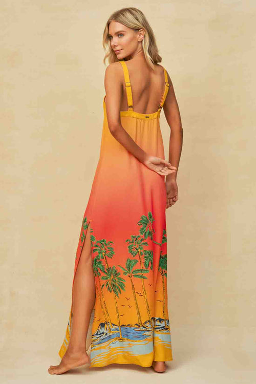 Maaji Cali Sunset Lucille Dress back