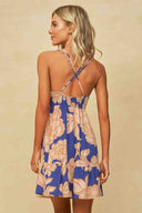 Maaji Blue Bouquet Jessy Dress back