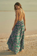 Maaji Limited Edition Embroidered Palms Moon Bay Dress back