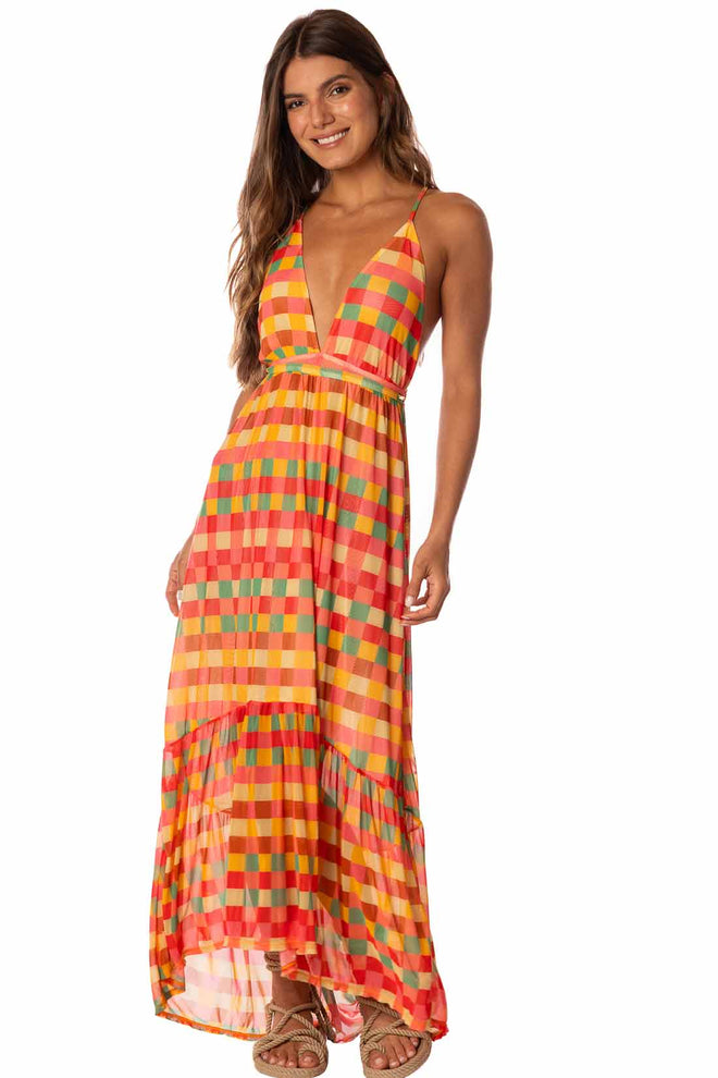 Maaji Golden Gambit Moon Bay Maxi Dress