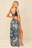 Maaji Delft Baroque Islet Sarong back