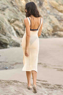 Maaji Diamond Mesh Magdalene Midi Dress back