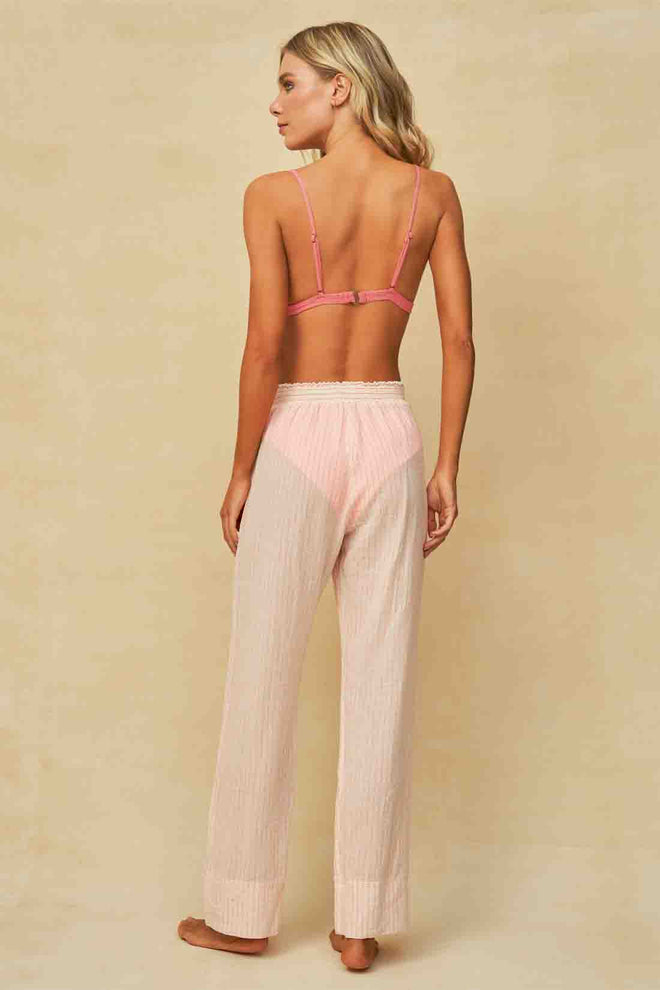 Maaji Coral Pinstripe Julieth Pants back