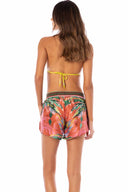 Maaji Flame Palms Blissful Shorts back