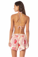 Maaji Strawberry Palm Blissful Shorts back