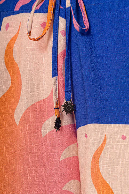 Sunlit Bloom Blissful Shorts details