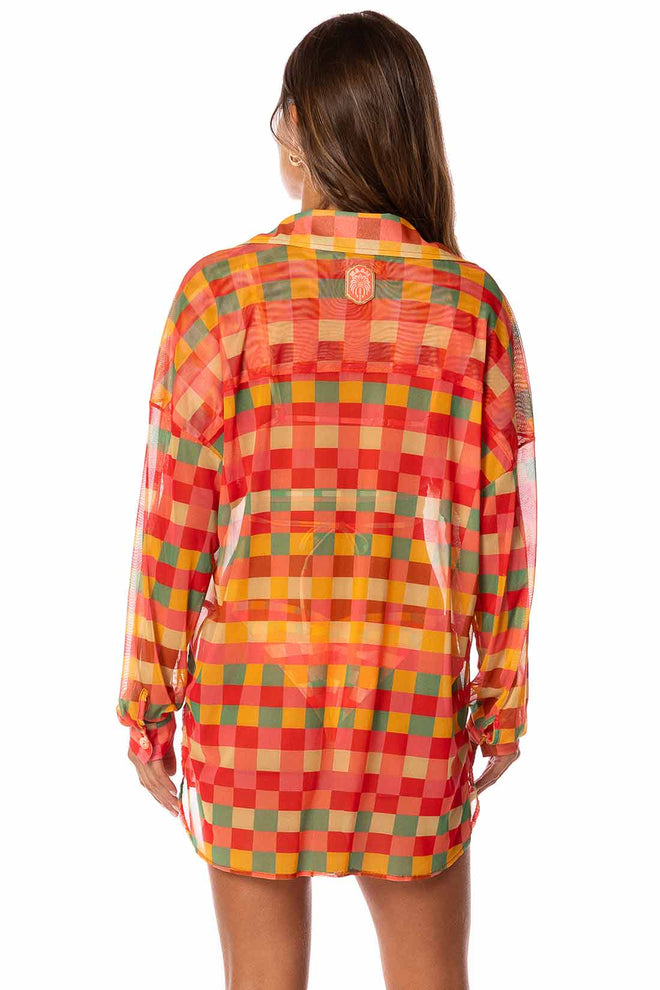 Maaji Golden Gambit Manele Shirt back