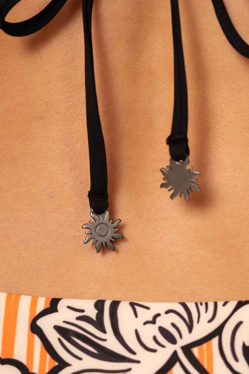 Maaji Botanic Whisper Balmy Sunflash Bikini Set detail