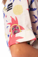 Venice Beach Sundown Shirt side