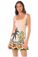 Maaji Palm Glow Lua Mini Dress front