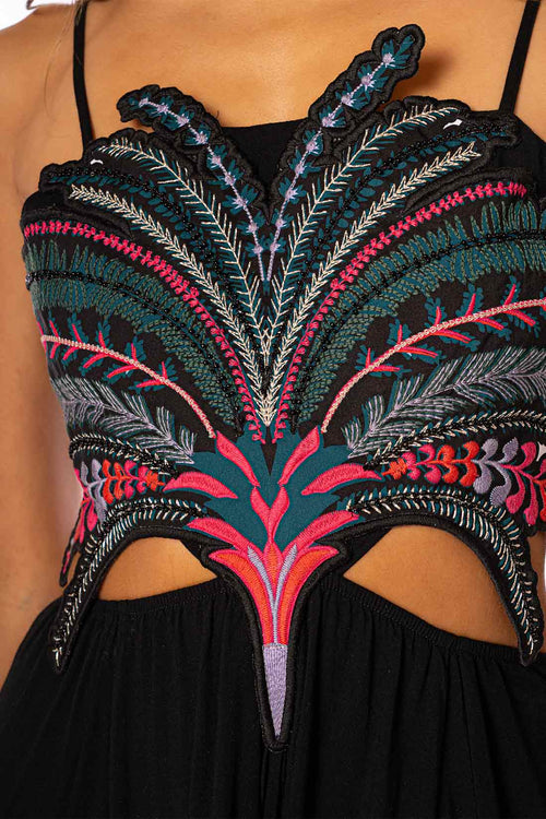Maaji Palm Grove Owen Maxi Dress detail
