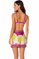 Maaji Moroccan Palm Celestia Skirt back
