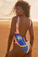 Maaji Paradise Postals Claire One Piece back