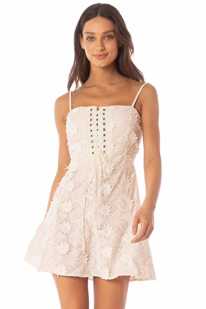 Maaji Frosted Lace Natto Mini Dress