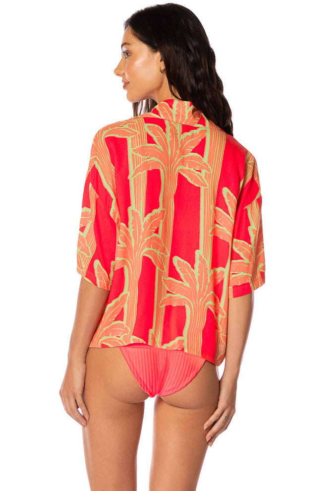 Maaji Palm Plantation Octavia Shirt back