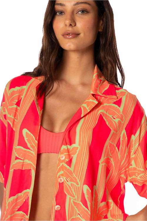 Maaji Palm Plantation Octavia Shirt details