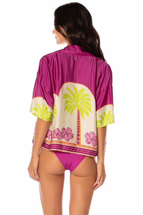Maaji Moroccan Palm Octavia Shirt back