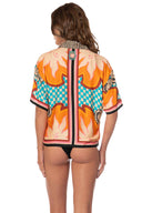 Maaji Saffron Spell Octavia Shirt back