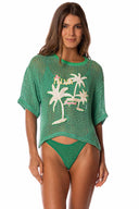 Maaji Tropical Green Cotta T Shirt