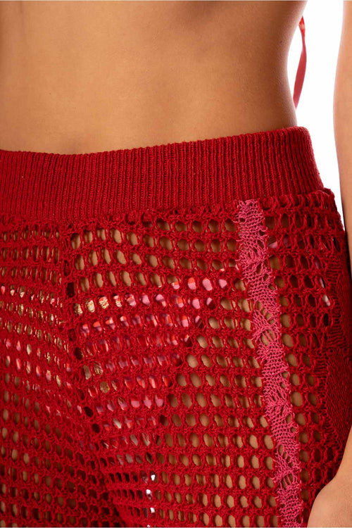 Maaji Flame Coral Novelle Pant details