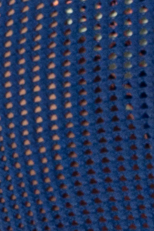  Maaji Cobalt Blue Ian Mini Dress detail
