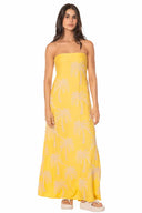 Maaji Palm Poetry Crimson Maxi Dress