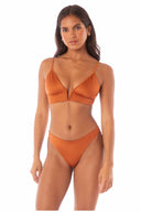 Maaji Satin Umber Parade Sublimity Bikini Set