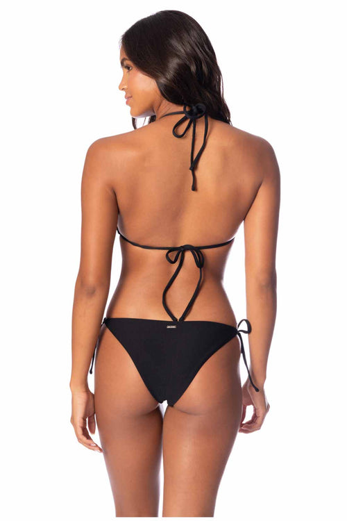 Maaji Jade Black Balmy Sunning Bikini Set back