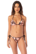 Maaji Onyx Black Balmy Shining Bikini Set reversible