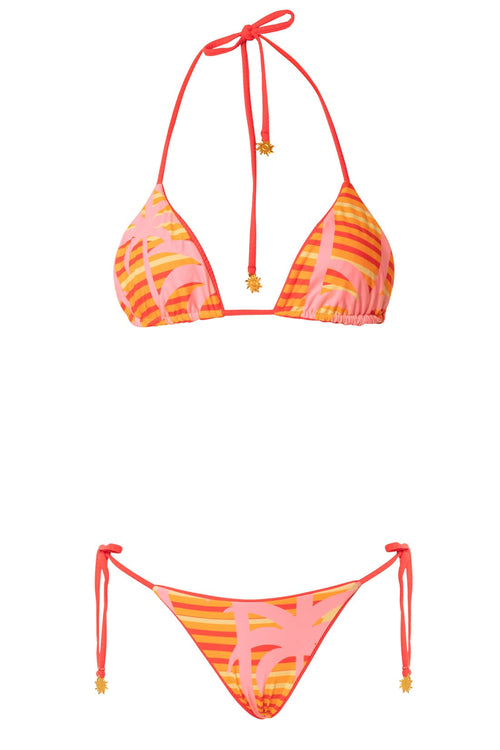 Maaji Sunset Punch Balmy Sunflash Bikini Set reversible