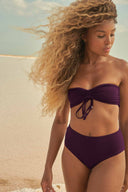 Maaji Dark Grape Bandy Venus Bikini Set