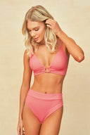 Maaji Coral Salmon Shine Suzy Bikini Set