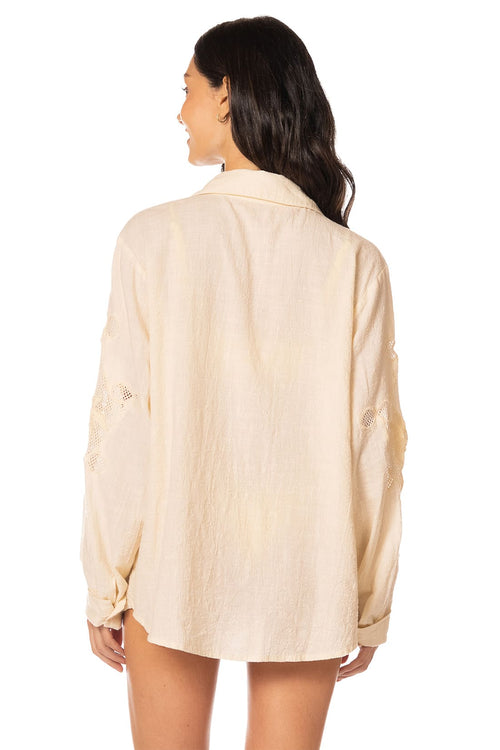 Maaji Beach Netting Rory Shirt back