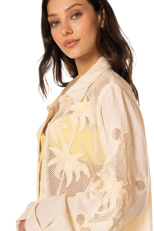 Maaji Beach Netting Rory Shirt details