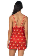 Maaji Scarlet Ocean Lumina Mini Dress back