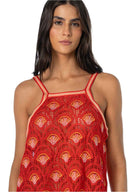 Maaji Scarlet Ocean Lumina Mini Dress details