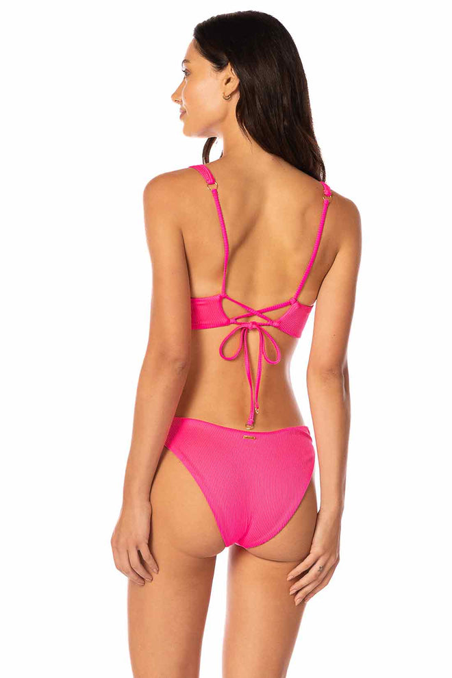 Maaji Hot Fuchsia Victoria Splendour Bikini Set back