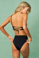 Maaji Ink Black Tamara Sully Bikini Set back