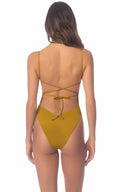 Maaji Olive Palmetto Brittany One Piece back