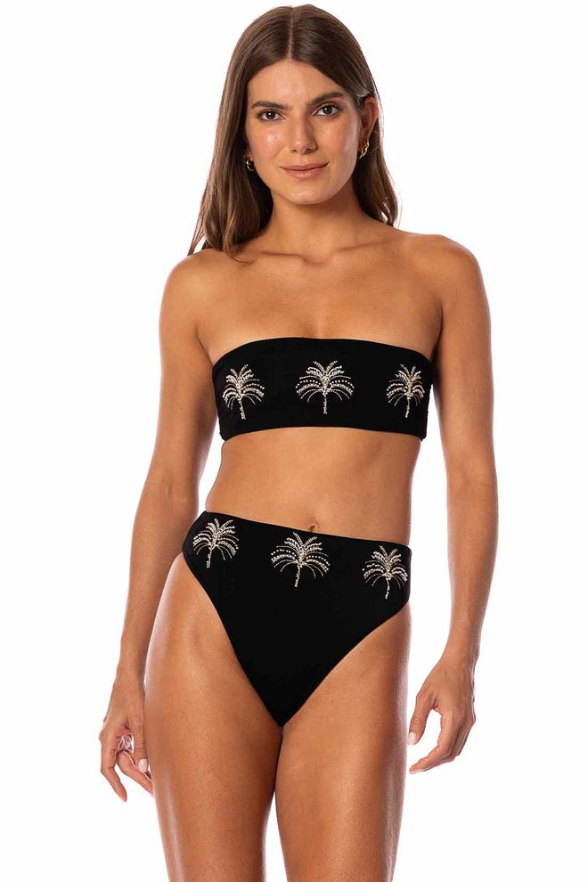 Maaji Midnight Palm Bryn Sully Bikini Set