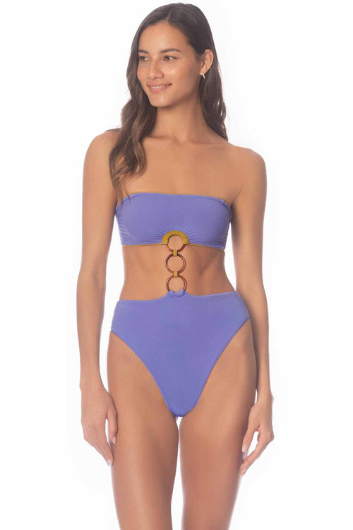 Maaji Deep Periwinkle Makenna One Piece reversible