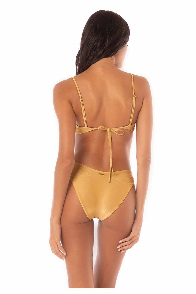 Maaji Creamy Gold Clarity Splendour Bikini Set back