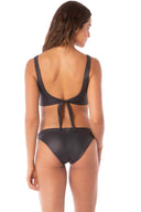 Maaji Onyx Black Paradisial Flirt Bikini Set back