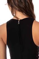 Maaji Midnight Shadow Fleur One Piece back
