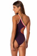 Maaji Burgundy Davia One Piece back