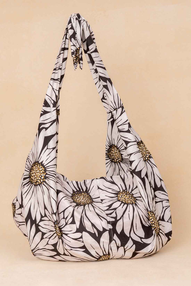 Maaji Outline Florals Surf Packable Tote Bag