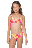 Maaji Coastal Drift Seyche Girls Bikini Set