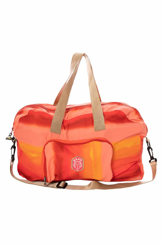 Maaji Orange Sunrise Packable Weekender
