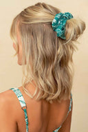 Maaji Outline Florals Ebony Scrunchies Pack detail